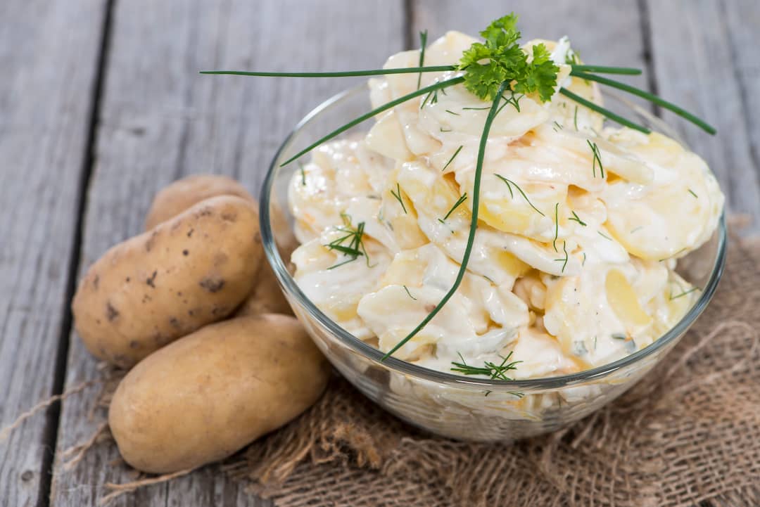 Kartoffelsalat mit Joghurt Rezept I Südtiroler Rezepte bei Pur Südtirol®