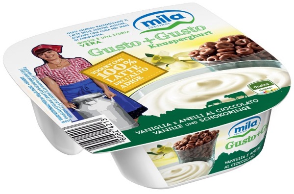 Mila: sì allo yogurt Gusto+gusto senza lattosio